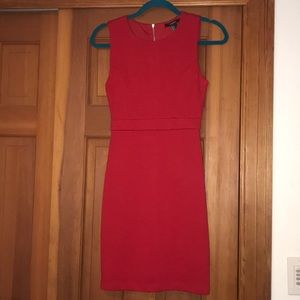 Red Body Con Dress